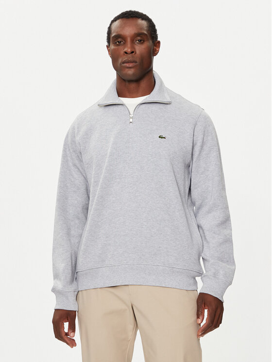 Lacoste Mikina SH1927 Sivá Classic Fit