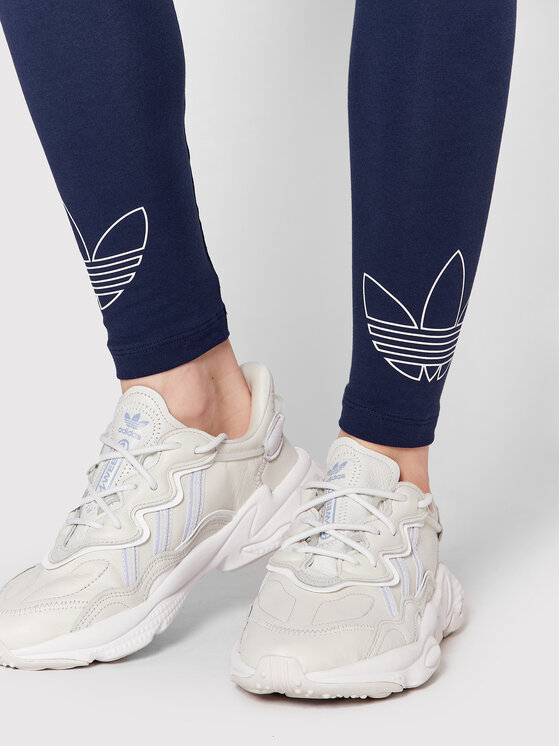 adidas adidas Legíny HK5172 Tmavomodrá Slim Fit