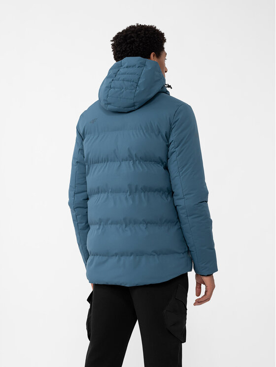 4F 4F Зимно яке 4FAW23TDJAM249 Син Regular Fit
