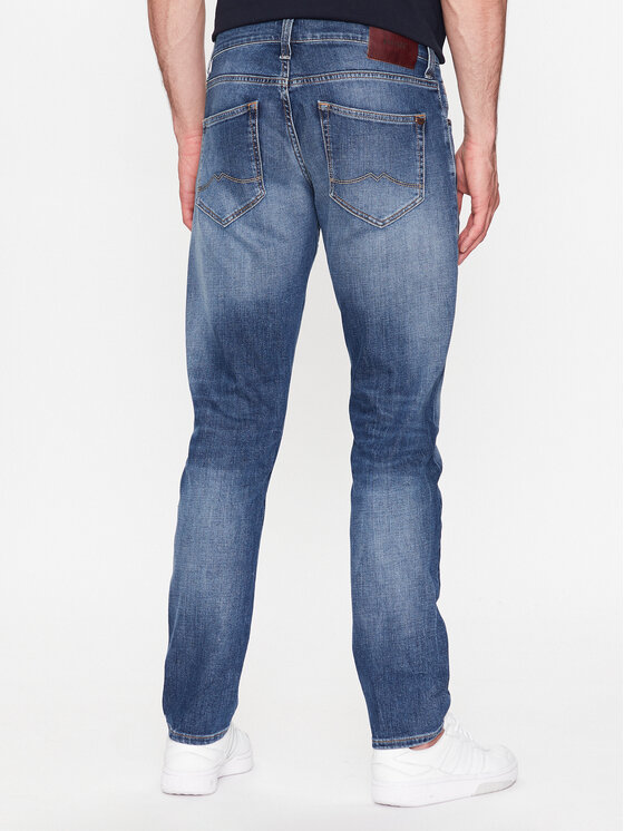 Mustang Mustang Jeans hlače Oregon 3116-5111 Modra Slim Fit