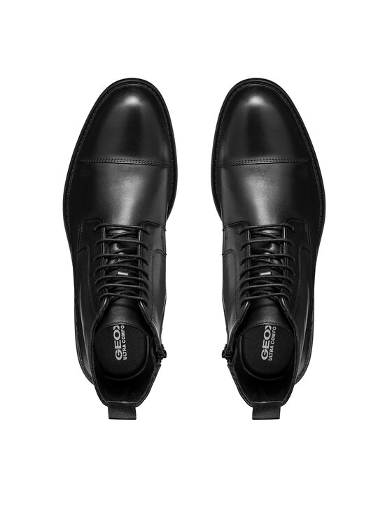 Geox Geox Schnürschuhe U Walk Pleasure B U567KB-00043 C9999 Schwarz
