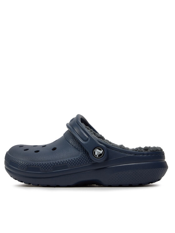 Crocs Crocs Șlapi Classic Lined Clog 203591 Bleumarin