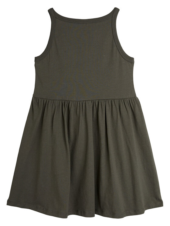 MINI RODINI MINI RODINI Sukienka codzienna 2525010799 Czarny Regular Fit