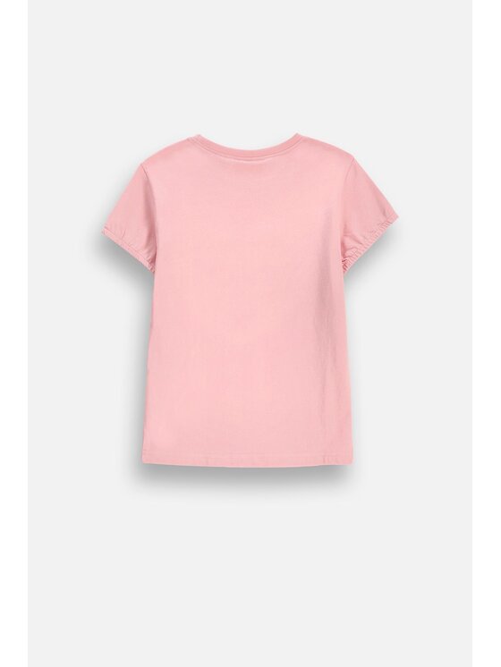 Coccodrillo Coccodrillo T-Shirt ZC6143201WGK-007 Różowy Regular Fit