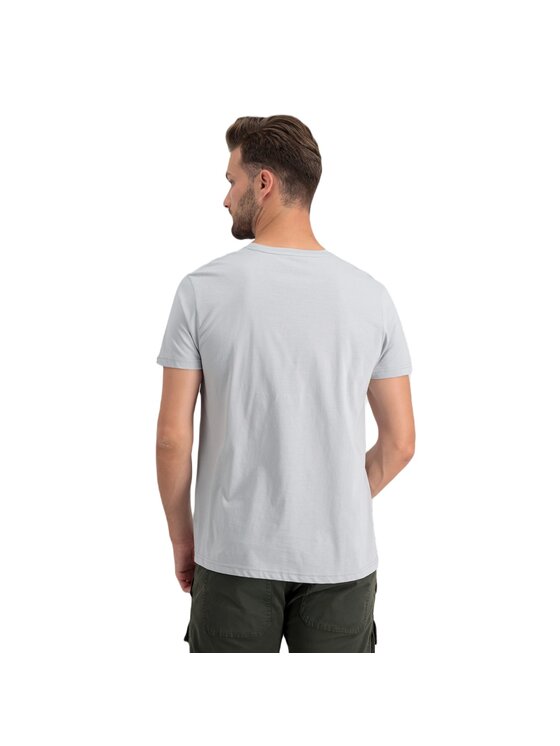 Alpha Industries Alpha Industries T-Shirt AI.100501-666-XL Szary Basic Fit