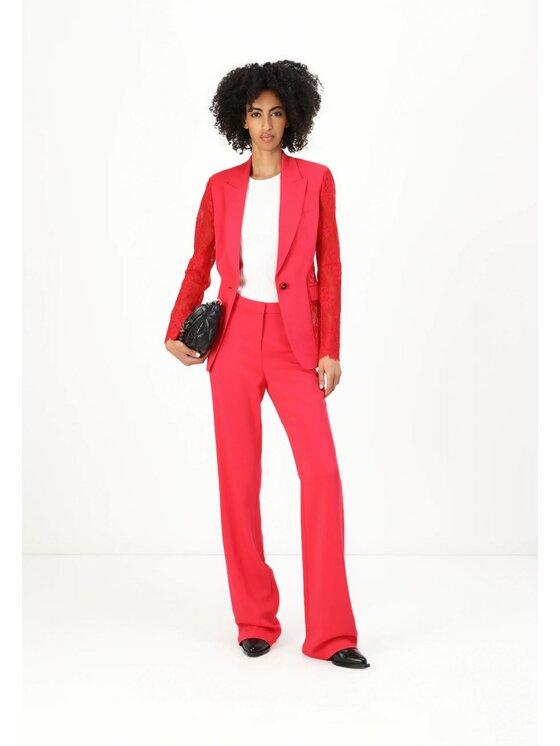 PINKO PINKO Giacca a vento 85244 Rosso Regular Fit
