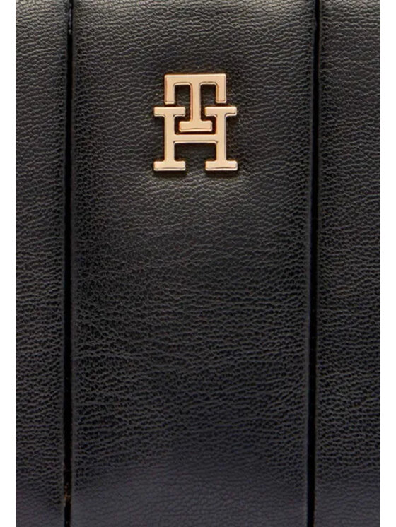 Tommy Hilfiger Tommy Hilfiger Πορτοφόλι TH ICON MED ZA QUILTED Μαύρο