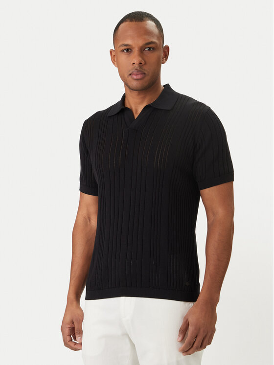 KARL LAGERFELD KARL LAGERFELD Polokošile 655016 562304 Černá Regular Fit