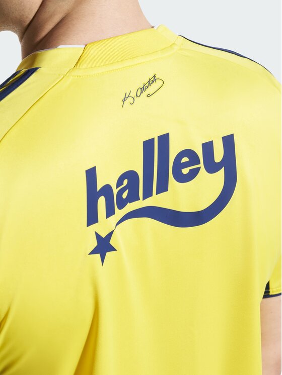 adidas adidas Koszulka techniczna Fenerbahce Żółty Slim Fit