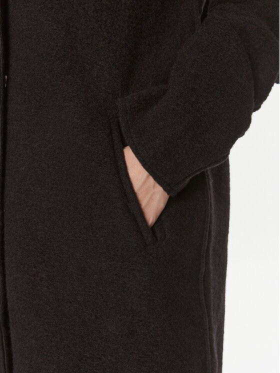 Culture Culture Vuneni kaput Cubirgith 50106972 Crna Classic Fit
