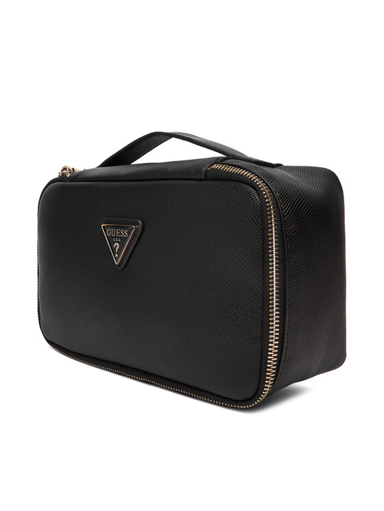 Guess Guess Geantă pentru cosmetice Norom TWSN90 91045 Negru