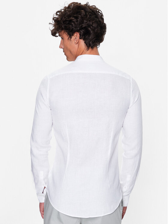 Calvin Klein Calvin Klein Košile K10K109511 Bílá Slim Fit