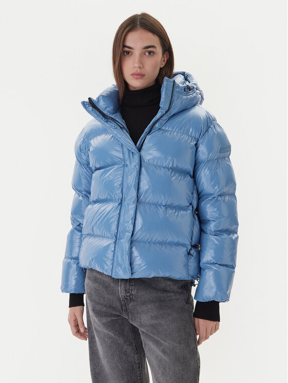 Napapijri Napapijri Zimní bunda A-Glane NP0A4HZ5 Modrá Regular Fit