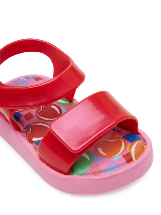 Melissa Melissa Sandály Mini Melissa Jump Print Bb 33663 Červená