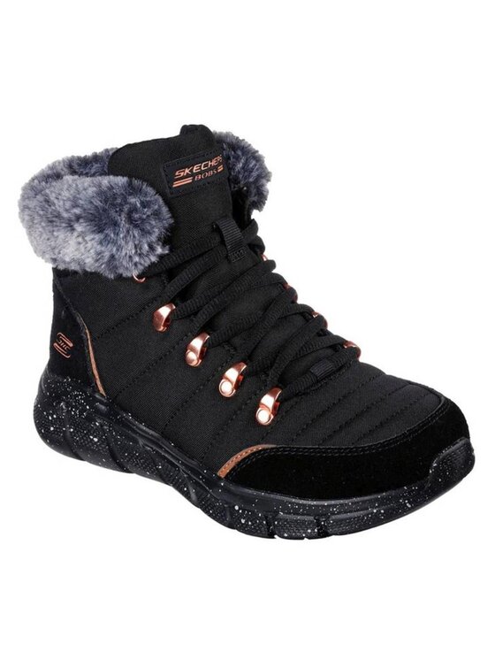 Skechers Skechers Botki 117339-BBK_3 Czarny