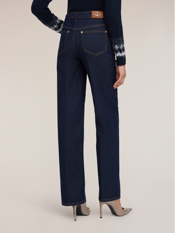 Motivi Motivi Jeans P461Q004942N024 Blu Regular Fit