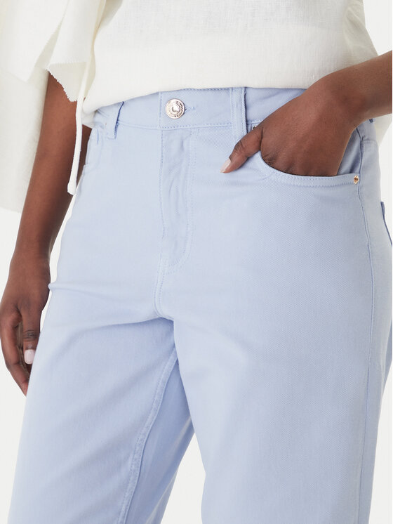 Fracomina Fracomina Jeans hlače FP26SVD005W61501 Svetlo modra Slim Fit