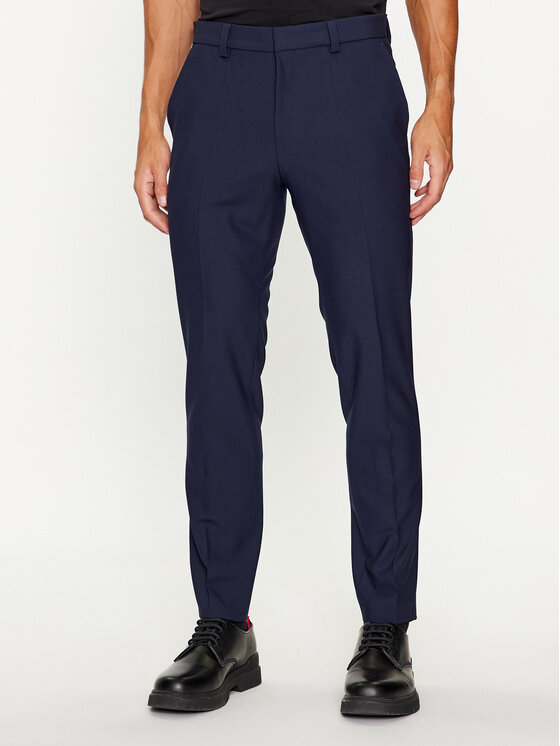 HUGO Hugo Odijelo Henry/Getlin233V1X 50495023 Tamnoplava Slim Fit