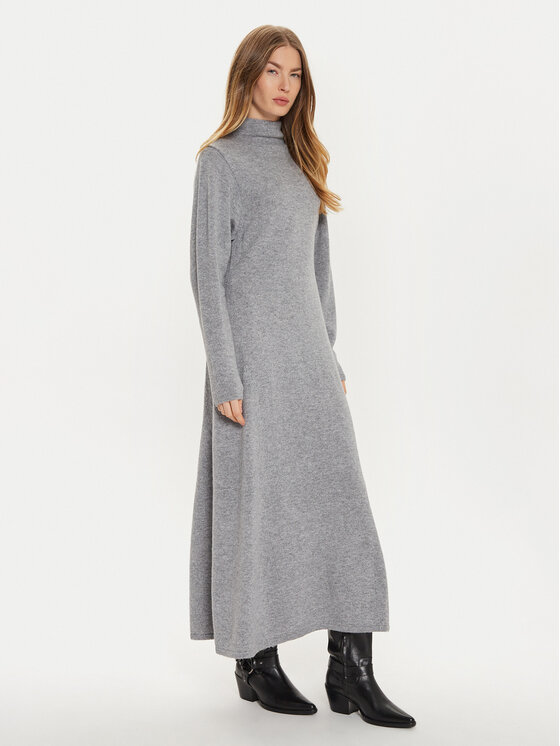 MAX&Co. Φόρεμα υφασμάτινο 2426326014200 Γκρι Regular Fit