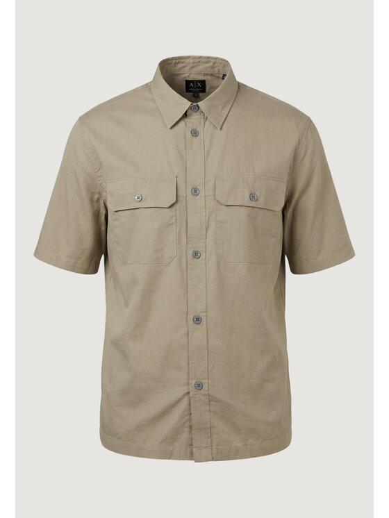 Armani Exchange Armani Exchange Camicia XM002264 AF24533 Beige Casual Fit