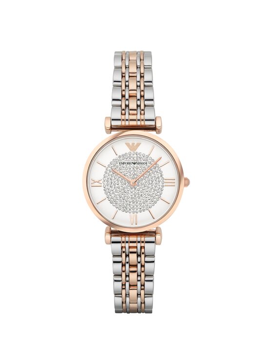 Emporio Armani Emporio Armani Ročna ura AR1926 Srebrna