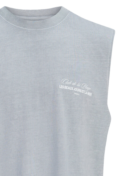 Jack & Jones Jack & Jones Tank top Cassis 12295076 Svijetlo plava Regular Fit