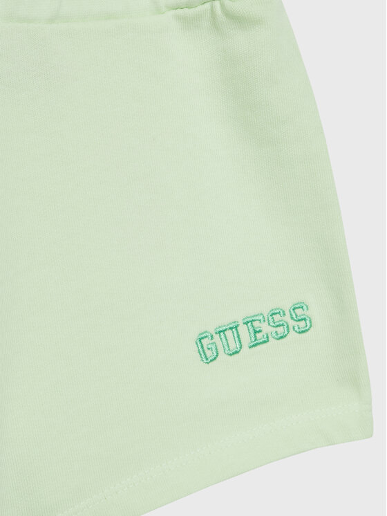 Guess Guess Шорти от плат K3GD11 KA6R3 Зелен Regular Fit