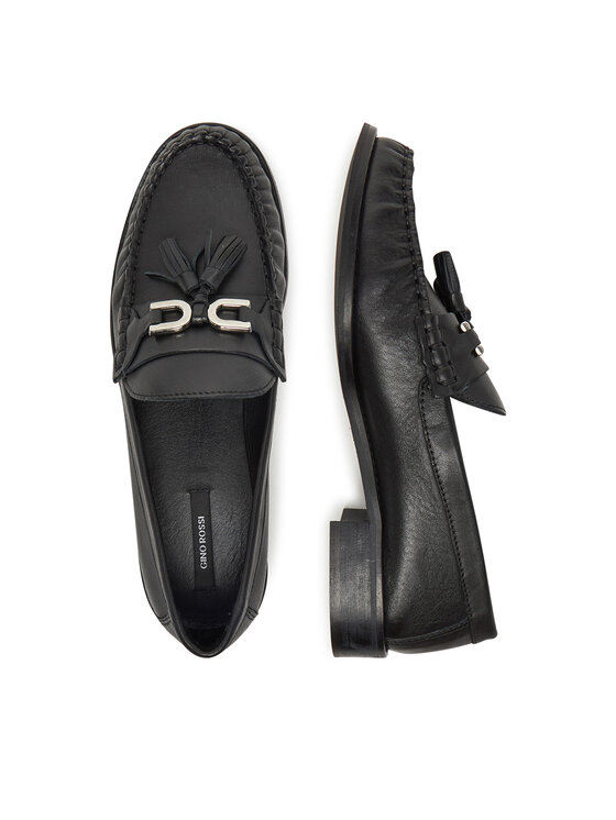 GINO ROSSI Gino Rossi Mocasini ELY-130 Negru