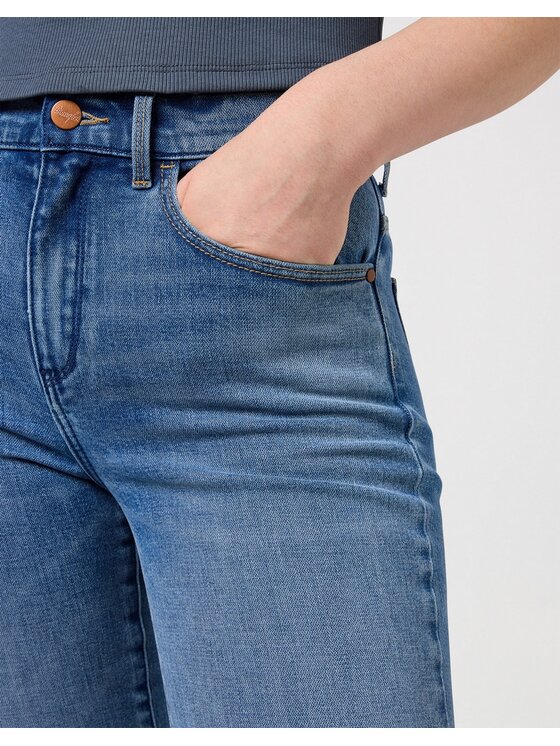 Wrangler Wrangler Jeansy Straight Trail Blazer Niebieski Regular Fit