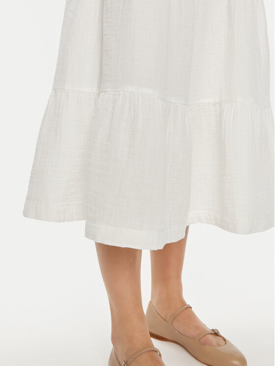 Gap Gap Trapezno krilo 665930-03 Écru Regular Fit