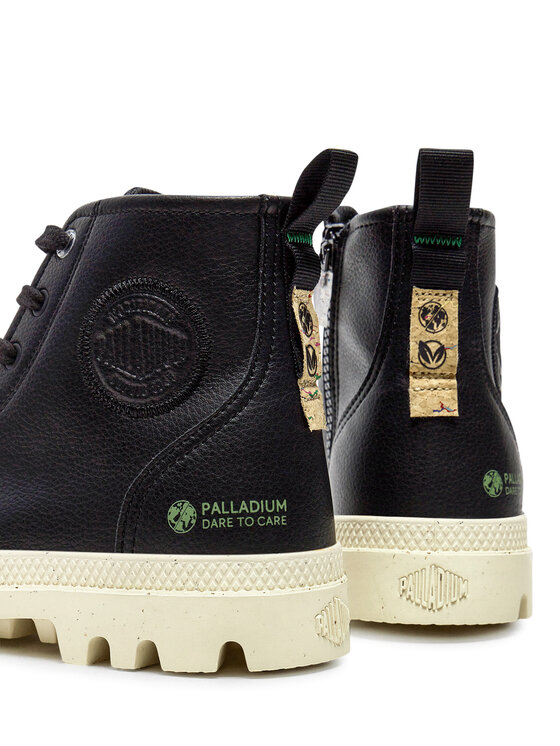 Palladium Palladium Туристически oбувки 74378-008-M Черен