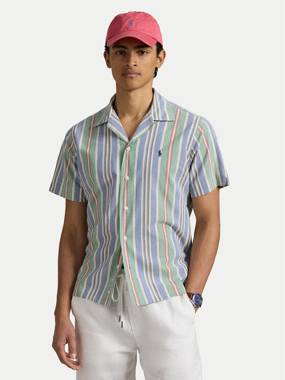 Polo Ralph Lauren Košeľa 710965813002 Modrá Classic Fit