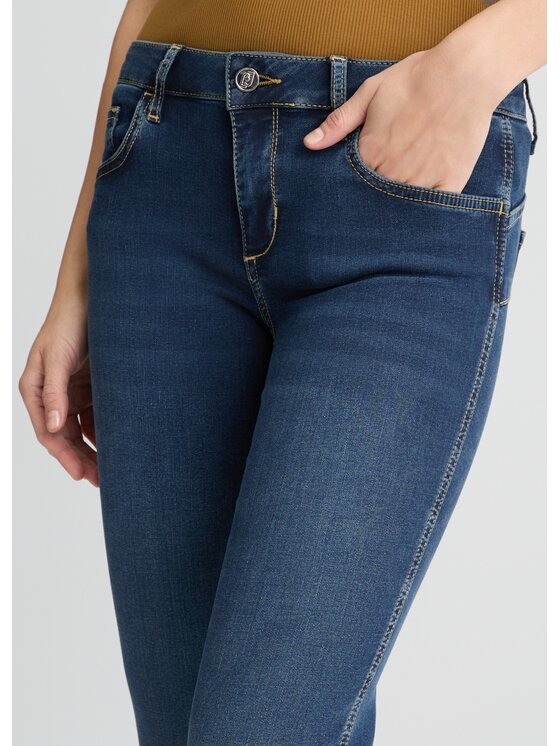 Liu Jo Jeansy UA5012D024578158 Błękitny Slim Fit | Modivo.pl