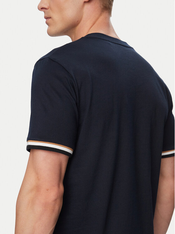 BOSS BOSS Tricou Iconic 50557198 Bleumarin Regular Fit