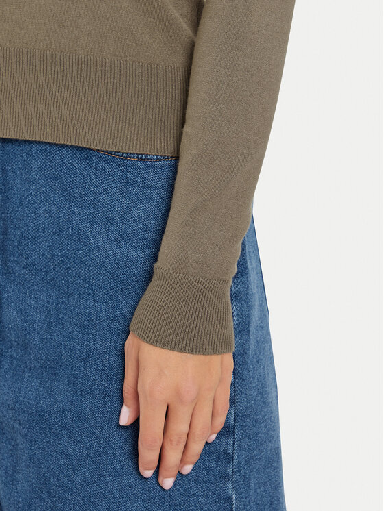 ONLY ONLY Sweter Venice 15333990 Brązowy Regular Fit