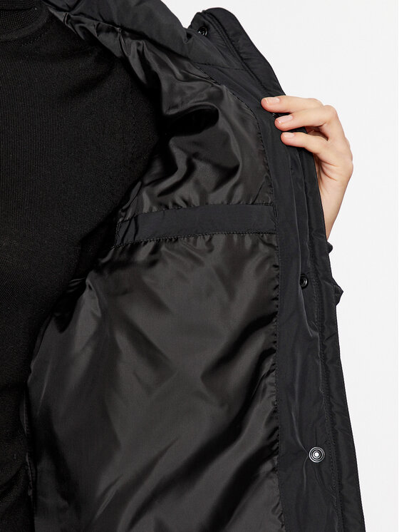 Lee Lee Télikabát 112341597 Fekete Relaxed Fit