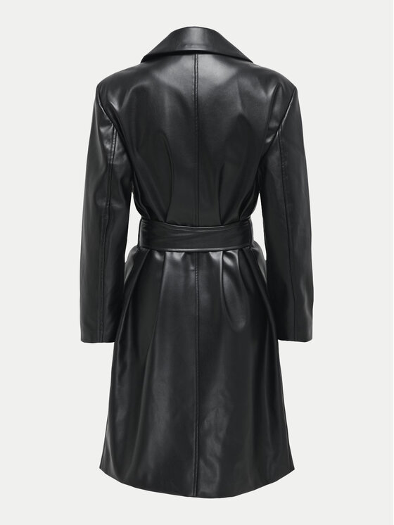 ONLY ONLY Kevad-sügis mantel Bina 15326827 Must Regular Fit