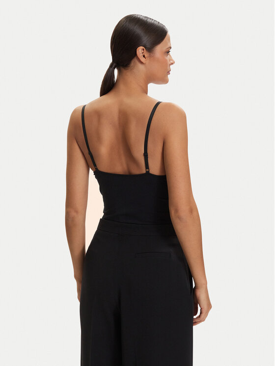 KARL LAGERFELD KARL LAGERFELD Боді B1W47049 Чорний Slim Fit