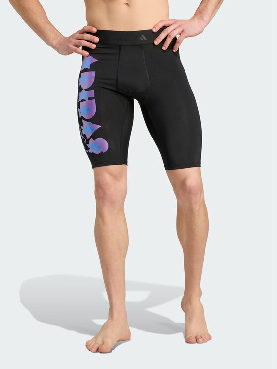 adidas adidas Szorty sportowe 152753 Czarny Fitted Fit