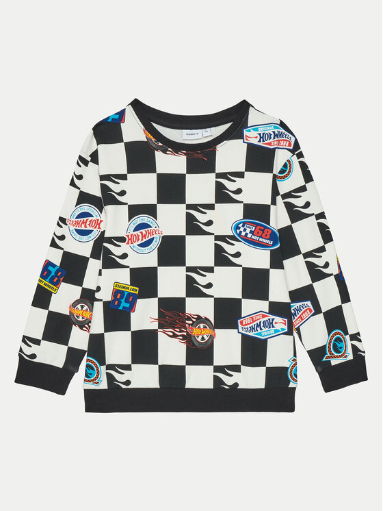 NAME IT Mikina 13238364 Čierna Regular Fit