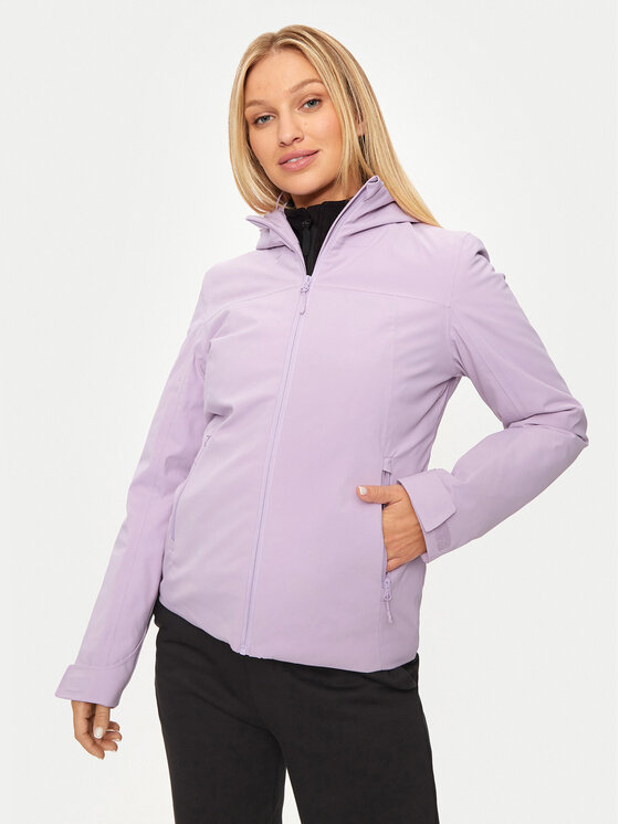 4F 4F Skijacke 4FWAW24TTJAF572 Violett Regular Fit