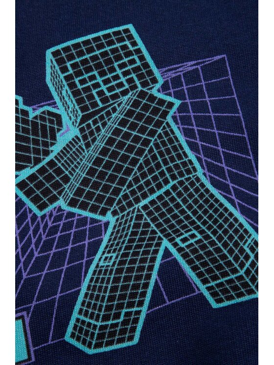 Coccodrillo Coccodrillo Bluza WC6132102LBD-015 Granatowy Regular Fit