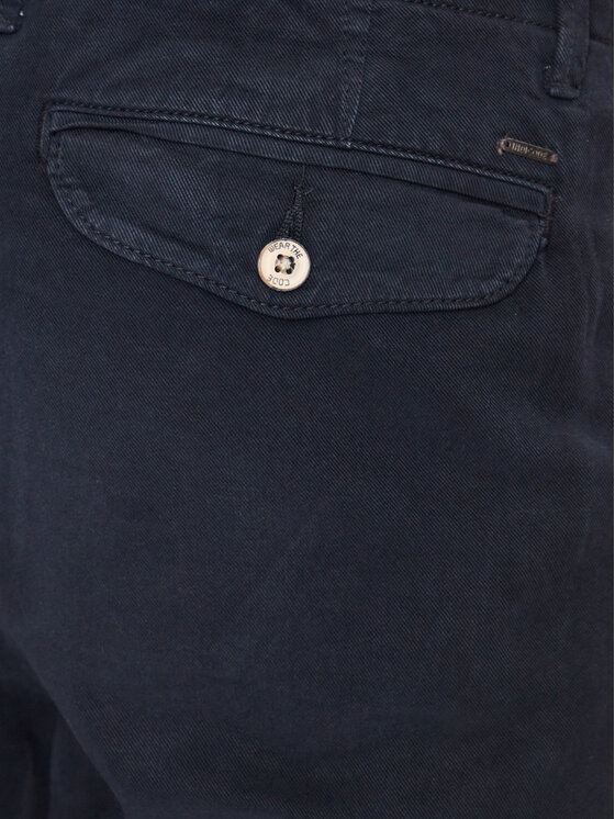 INDICODE INDICODE Stoffhose Ville 60-291 Dunkelblau Regular Fit