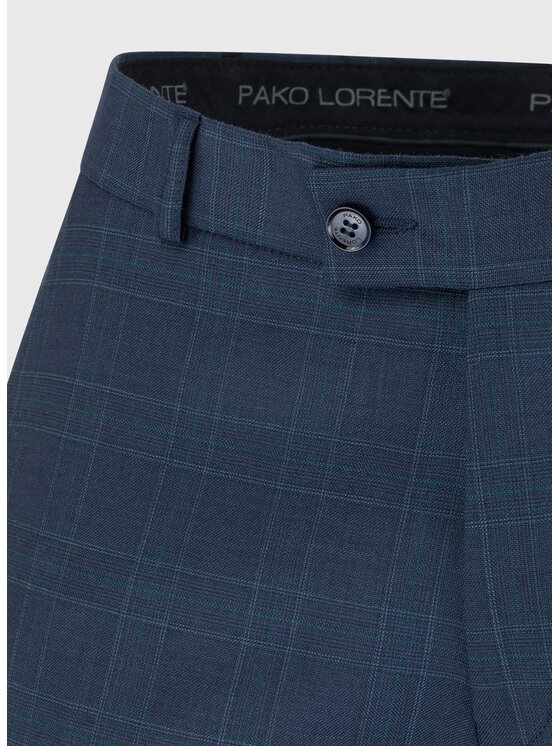 Pako Lorente Pako Lorente Spodnie garniturowe P22WP-6G-031 Granatowy Slim Fit