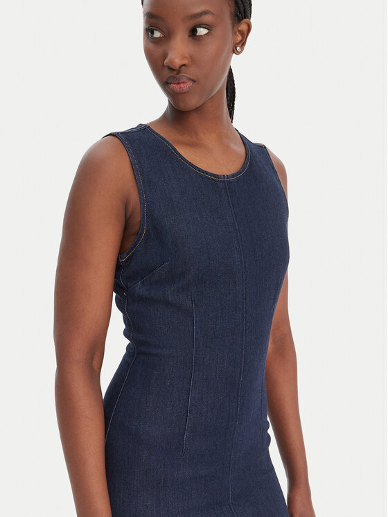 Guess Guess Vestito da giorno W6RK72 D6980 Blu scuro Regular Fit