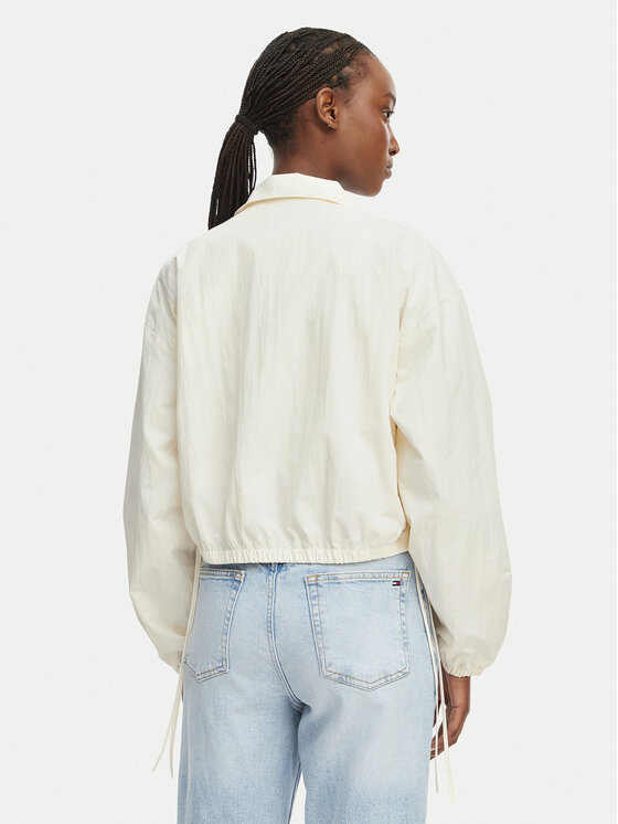 Tommy Jeans Tommy Jeans Prechodná bunda DW0DW22325 Biela Regular Fit