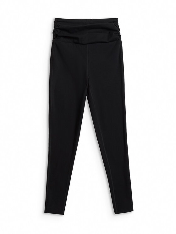 4F 4F Legginsy EVERYWEAR Czarny Slim Fit