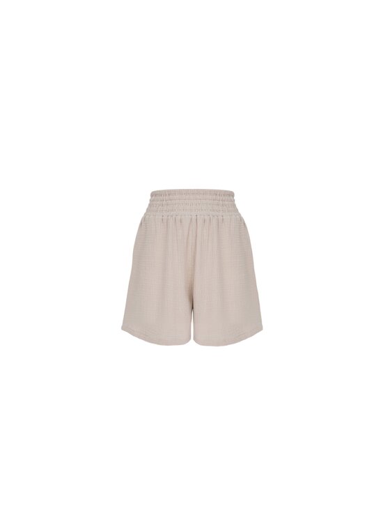 MAI MAI Szorty materiałowe LISA Beżowy Feminine Fit