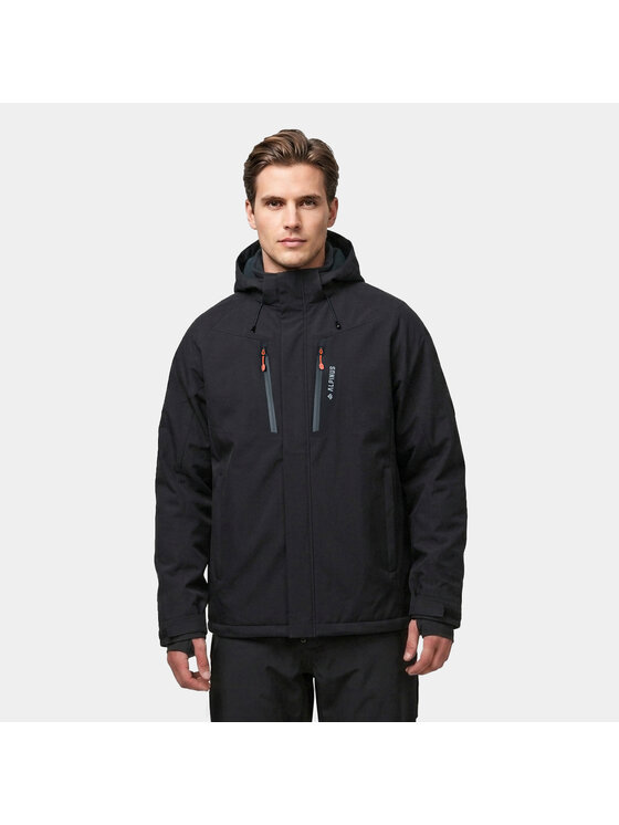 Alpinus Alpinus Kurtka zimowa Ariz Czarny Regular Fit