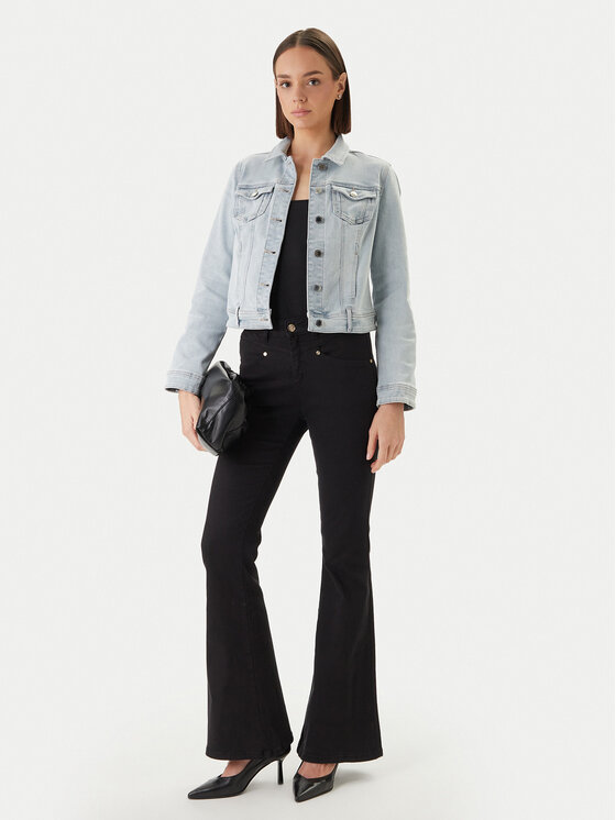 Morgan Morgan Jeans jakna 231-VPOMI Modra Regular Fit